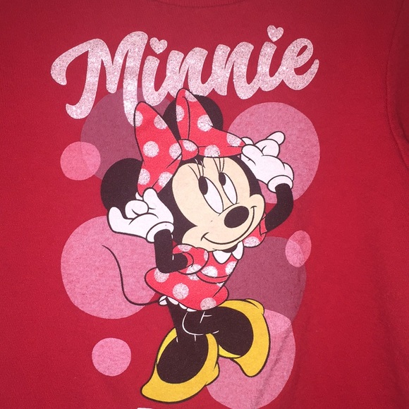 Walt Disney World Minnie Mouse Red T-Shirt Size 3T - Picture 2 of 7